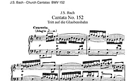 Cantata No. 159 Vocal Score - Voz, Piano, Teclado - Partituras ...