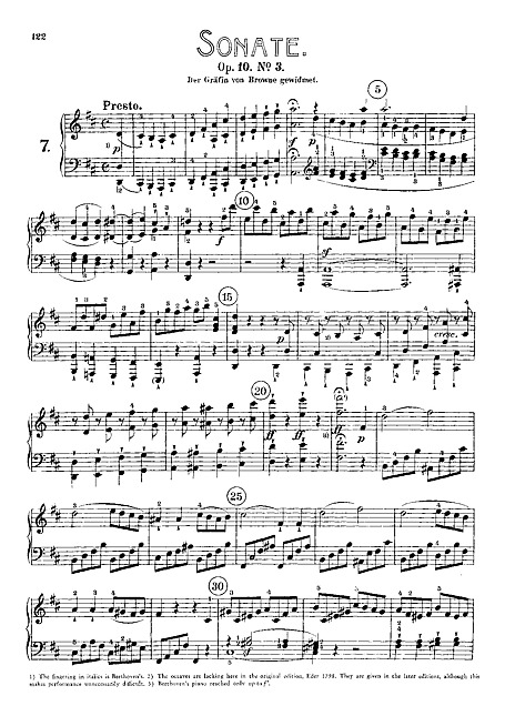 Miniatura de partitura