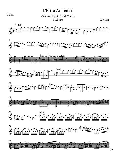 Miniatura de partitura
