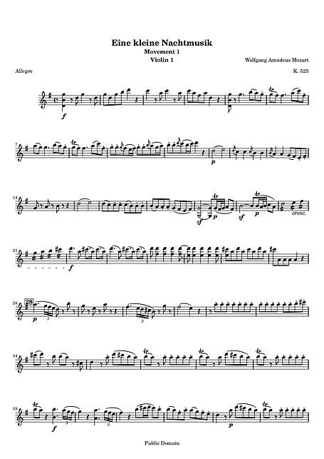 Miniatura de partitura