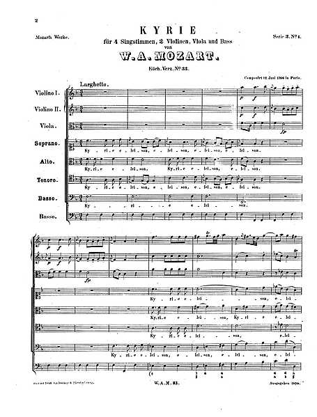 Miniatura de partitura